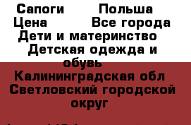 Сапоги Demar Польша  › Цена ­ 550 - Все города Дети и материнство » Детская одежда и обувь   . Калининградская обл.,Светловский городской округ 